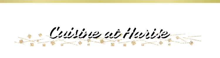 Cuisine at Harise